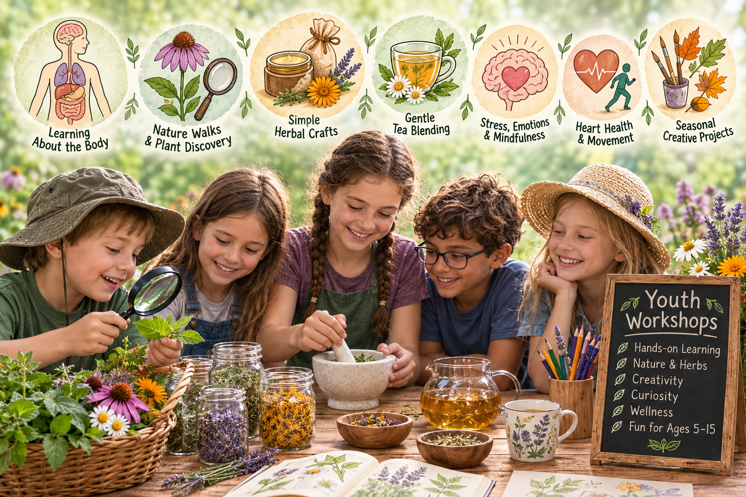 Youth workshops at Curious Nature Studio