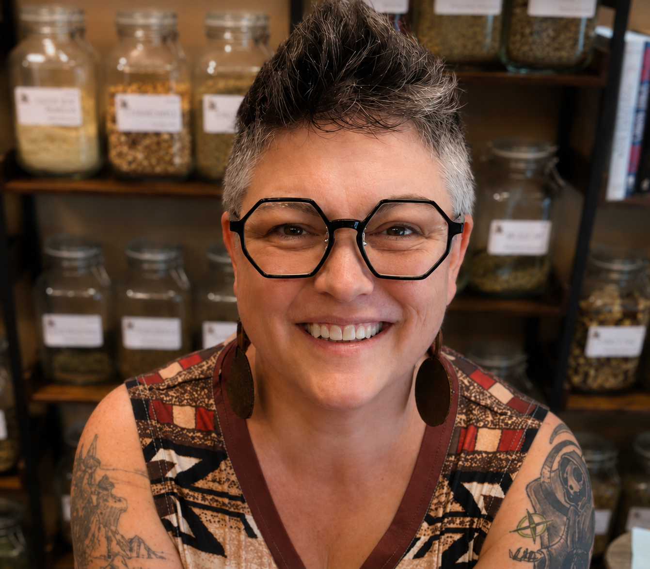Kalee at Curious Nature Studio Apothecary